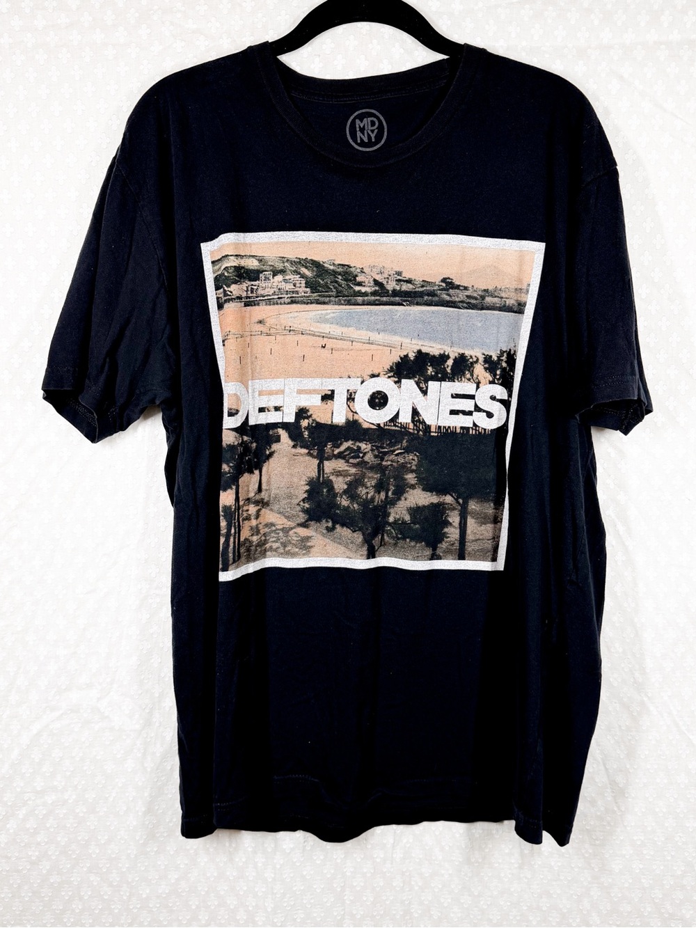 MDNY Black Deftones Graphic Band‎ Tee